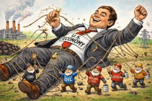 The Shrinking Economic Weight of Energy